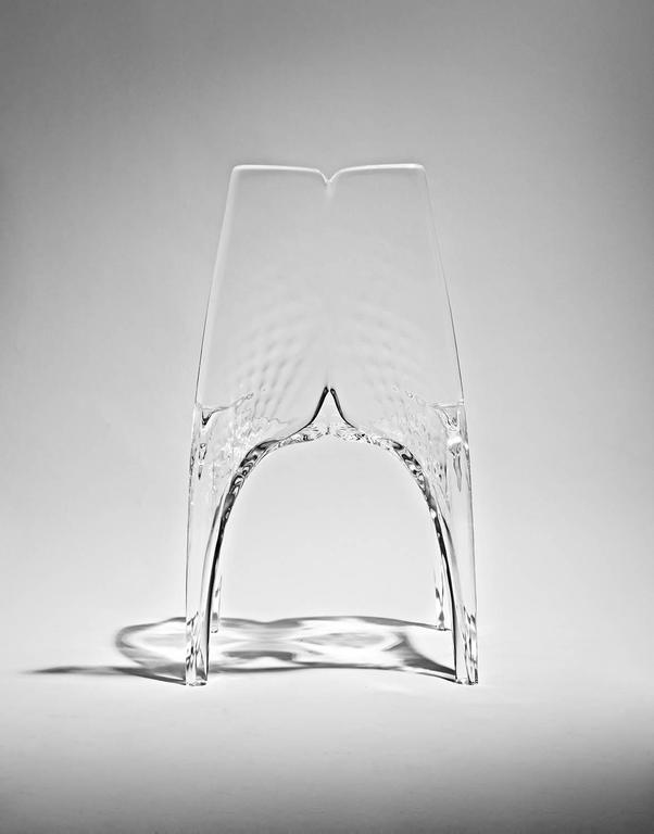 Chair, 'Liquid Glacial' by Zaha Hadid For Sale at 1stDibs