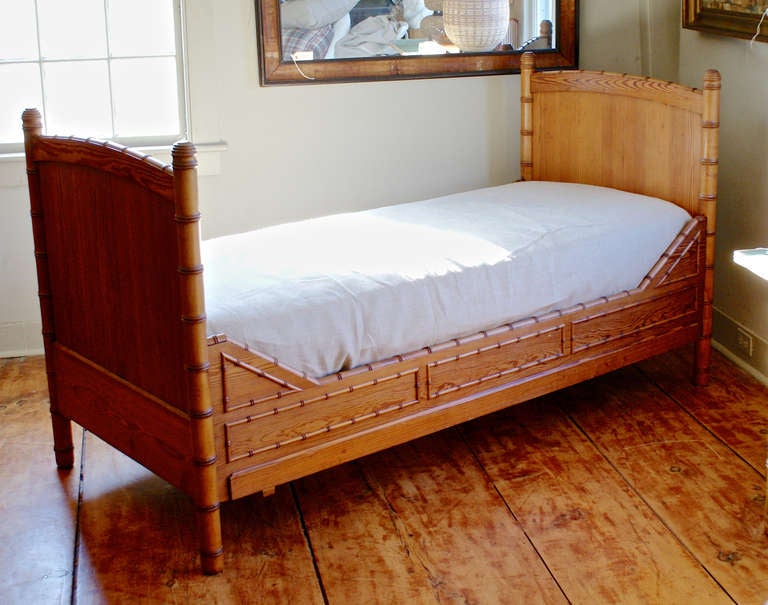 19th Century Bamboo Daybed