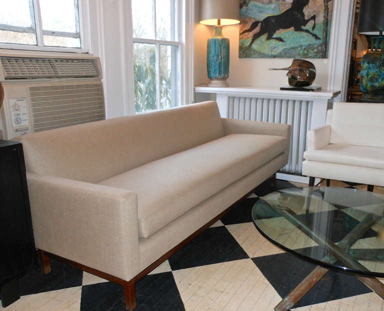 Mid-20th Century Sofa by Dunbar For Sale