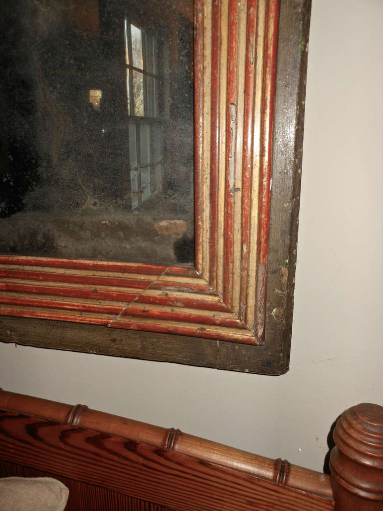 French Mirror with Original Glass For Sale 2