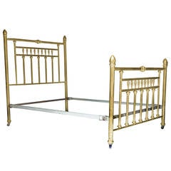 Antique Full-Sized Brass Bed