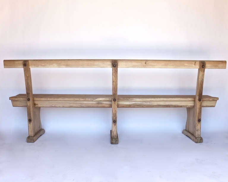 Pair of Rustic Benches 1