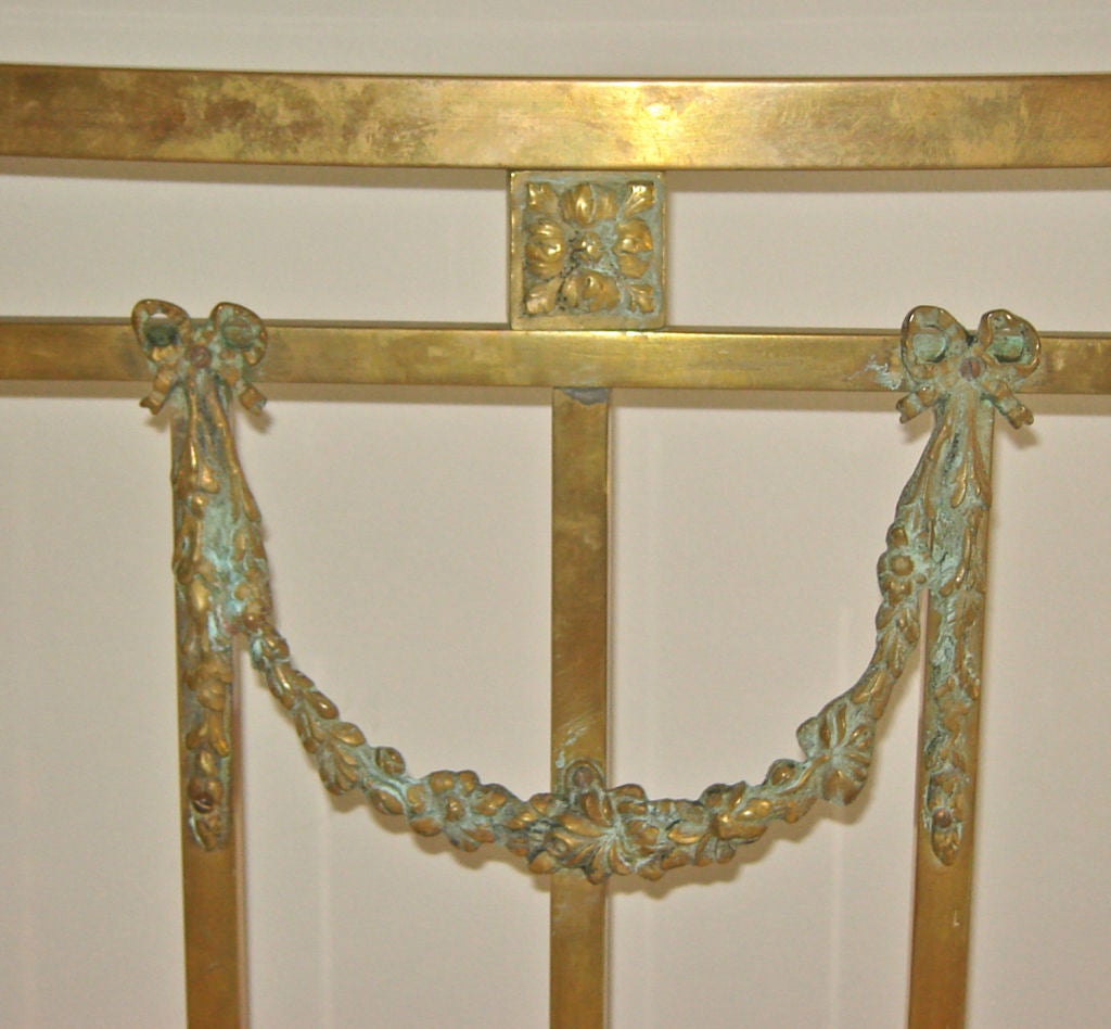 Pair of Brass Beds In Excellent Condition In Bridgehampton, NY