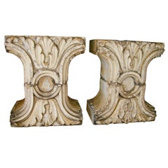 Spectacular Pair of Architectural Elements