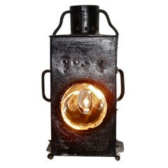 PAIR of Early Double Sided Lanterns