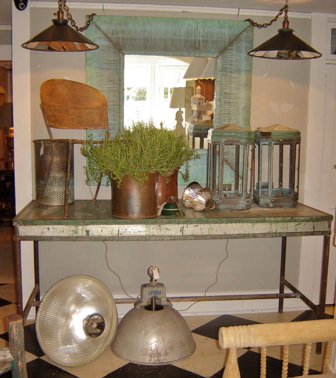 Industrial Console with Terrific Paint 1
