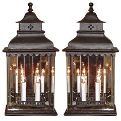 Pair of Small Wall Lanterns