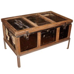 Steamer Trunk on Stand