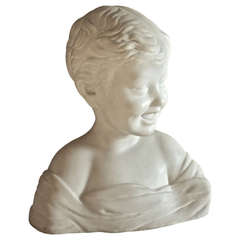 Marble Bust of a Young Child