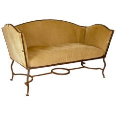 French Iron  Settee