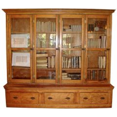 Antique Book Case with Drawers