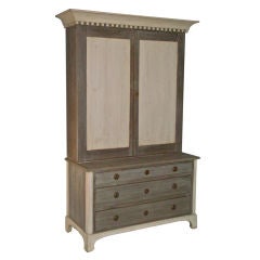 Antique Swedish Painted Cabinet