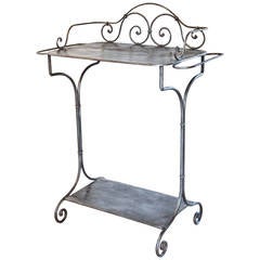 French Steel Wash Stand