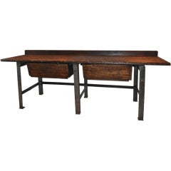 Graphic Belgian Baker
s Table Vintage Graphic Belgian Baker
s Table