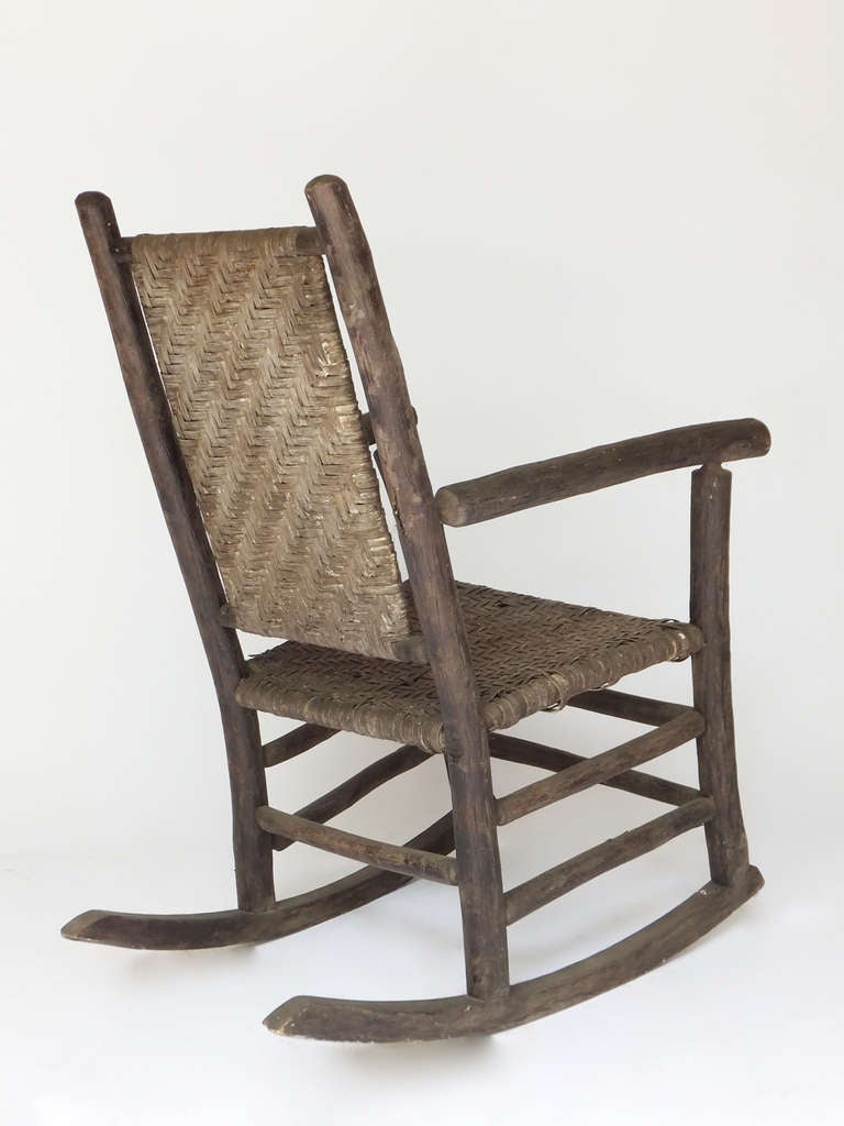 Old Hickory Porch Set In Good Condition For Sale In Bridgehampton, NY