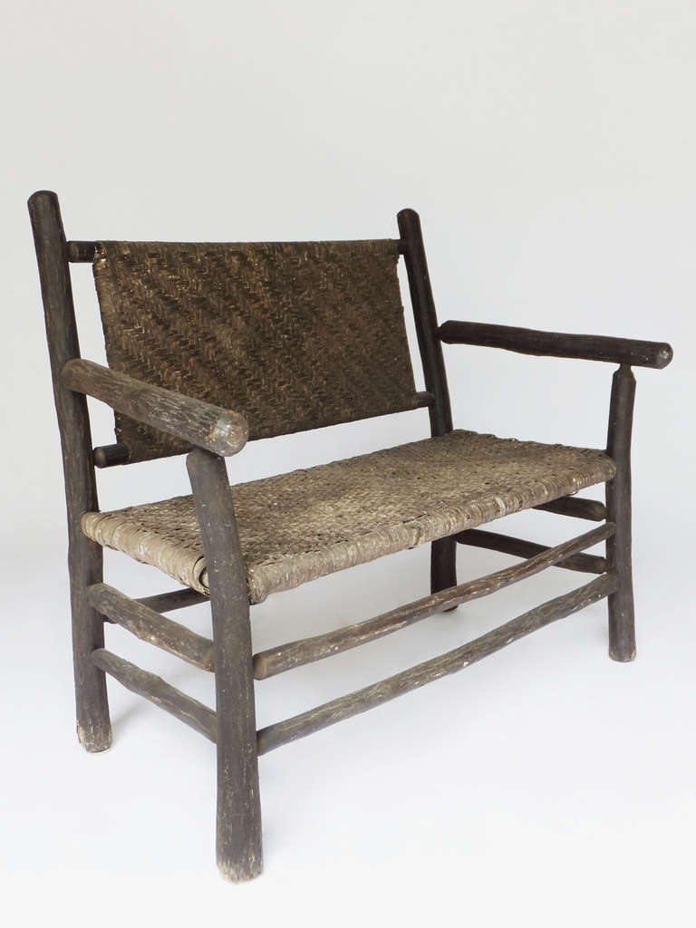 Old Hickory Porch Set For Sale 3