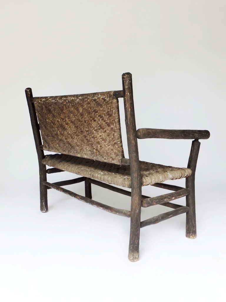 Old Hickory Porch Set For Sale 4