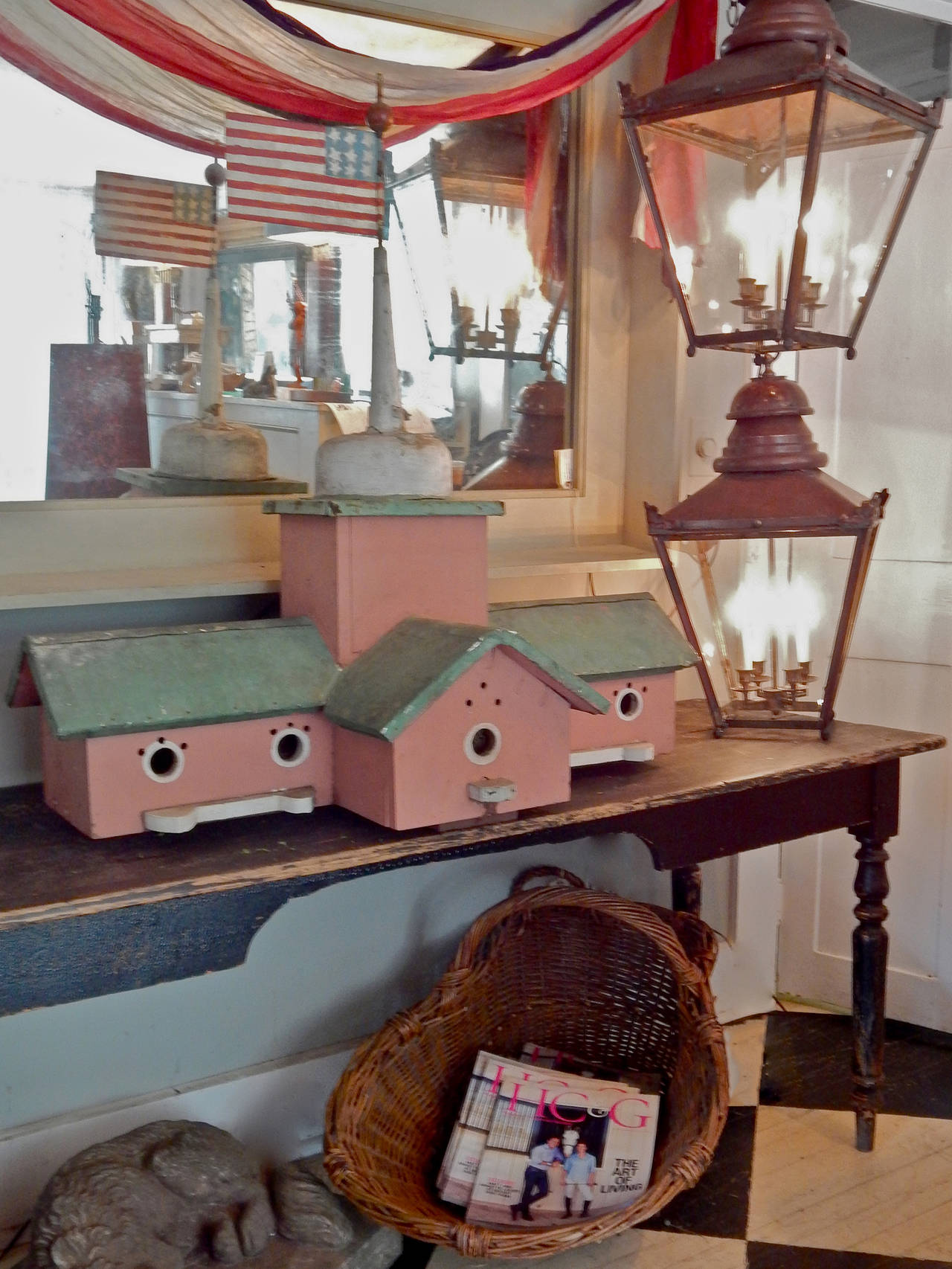 Folk Art Birdhouse For Sale 2