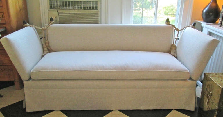 Antique Knole Sofa Reupholstered