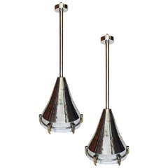 Chrome Ship Lamps