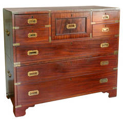 Campaign Dresser with Butlers Desk