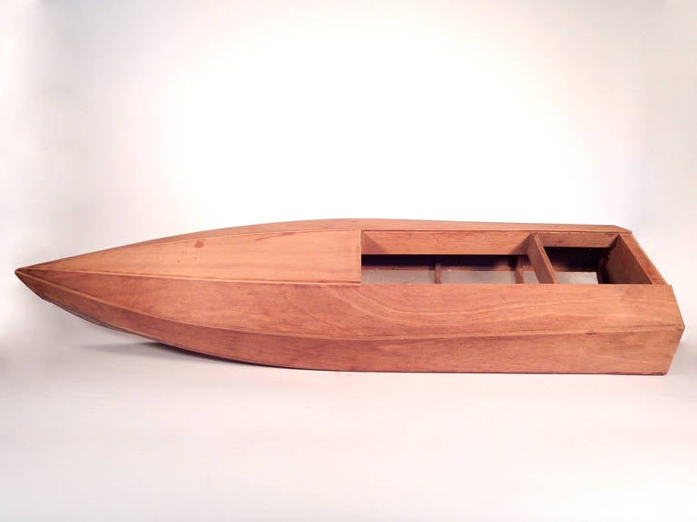Fiberglass Bottom Boat Model In Good Condition In Bridgehampton, NY