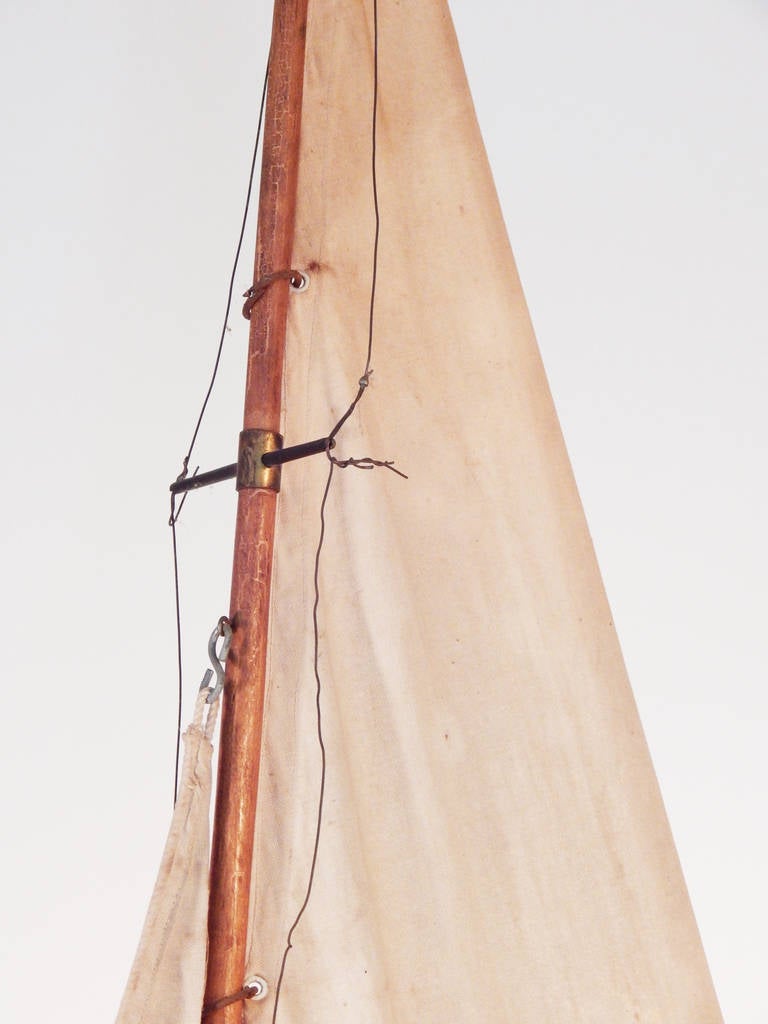 Elegant Tall Model Sailboat 5