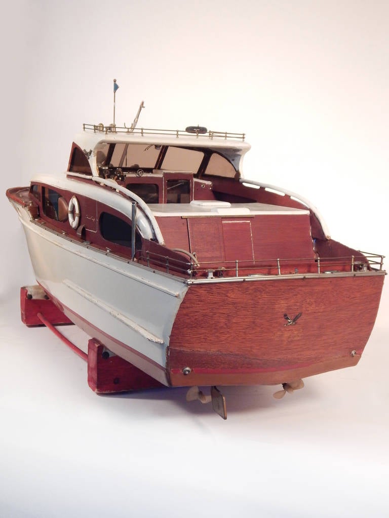 Mid-20th Century Chris Craft Pond Boat