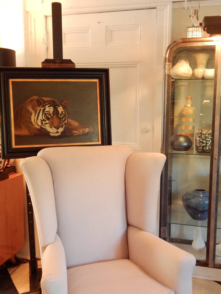 19th Century Tiger Painting For Sale 2