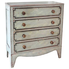 Faux Bois Painted Dresser