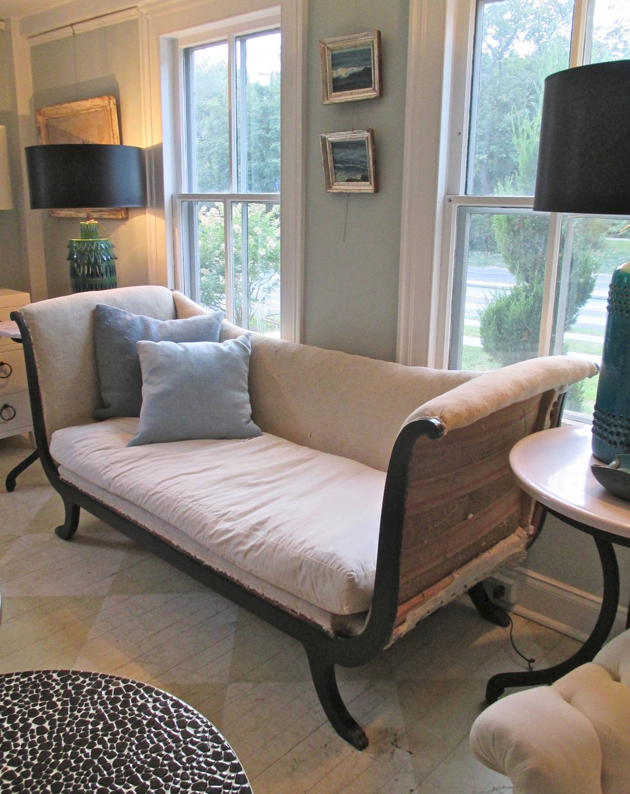 Painted Neoclassical Sofa 3