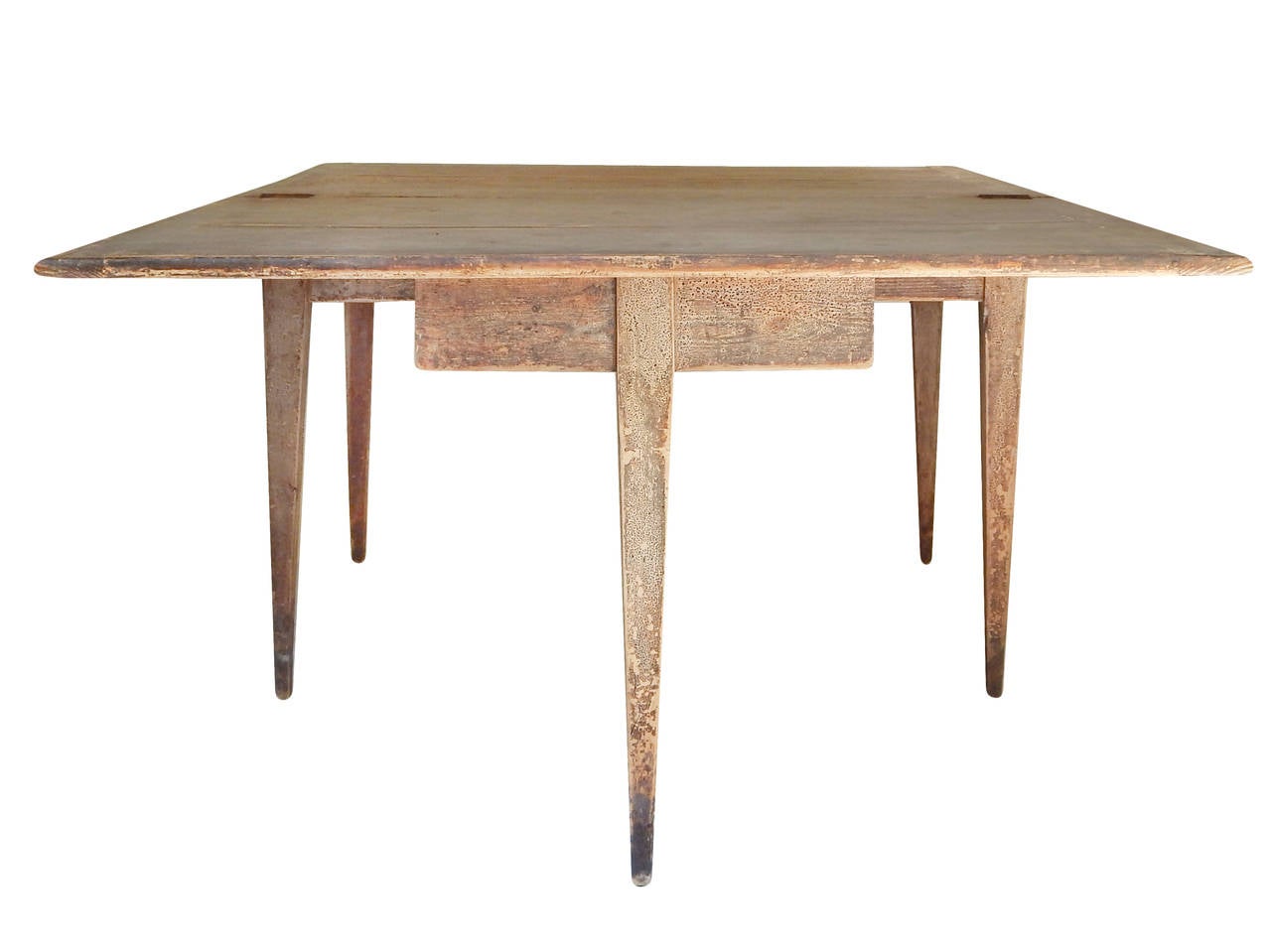 Unusual Swedish Extension Farm Table For Sale 2