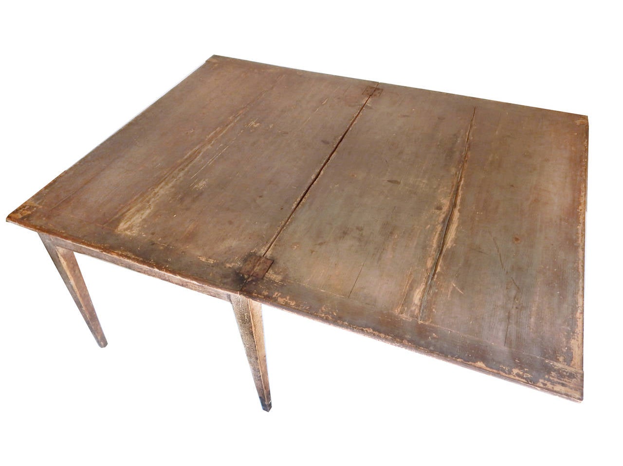 Unusual Swedish Extension Farm Table For Sale 3