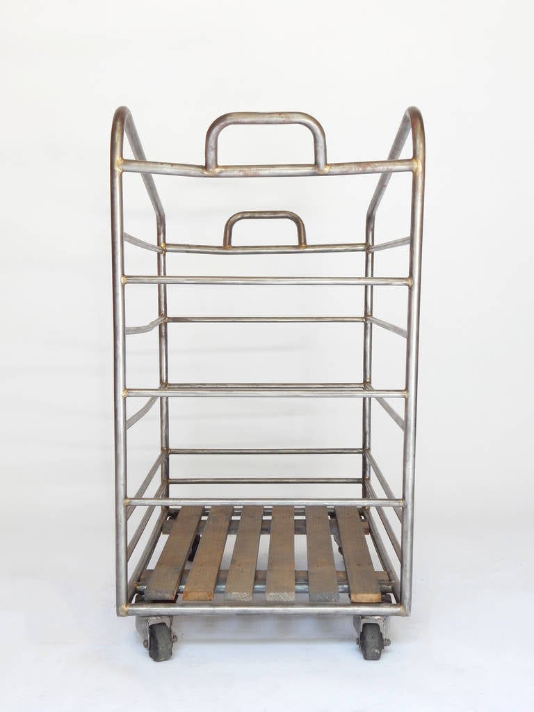 Mid-20th Century French Baguette Cart