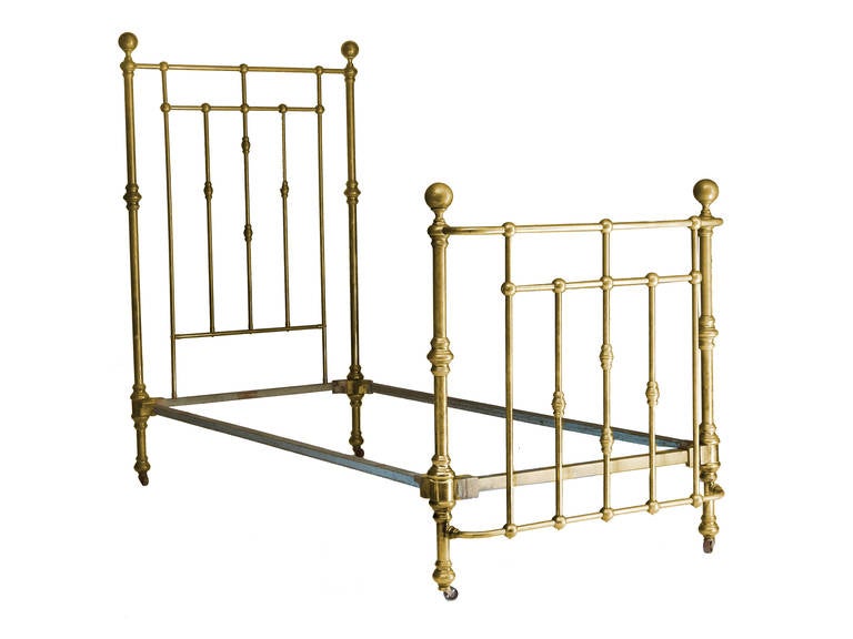 Pair of Brass 19th Century Twin Beds
