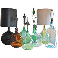 New Collection of French Bottle Lamps New Collection of French Bottle Lamps