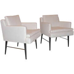 Pair of Square Mid Century  Chairs