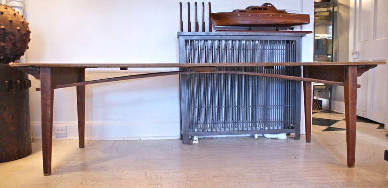 19th Century Two Board Pine Table