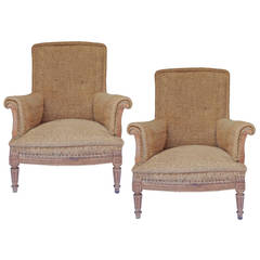 Pair of Deconstructed Napoleon III Chairs
