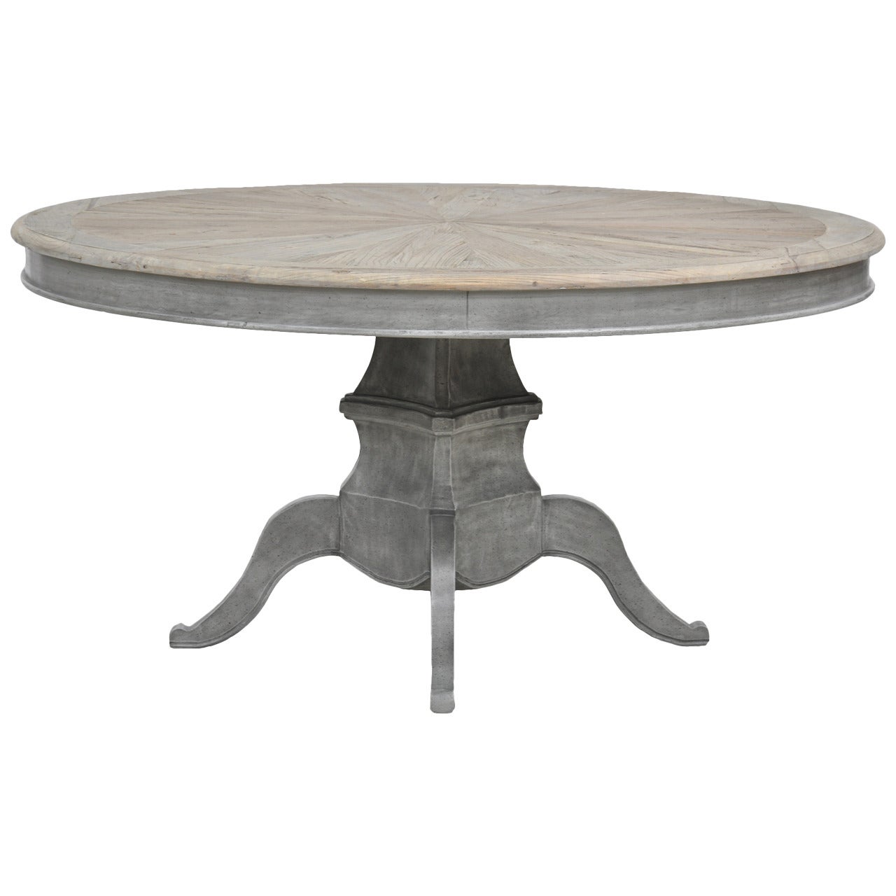Grey Wash Dining Table For Sale