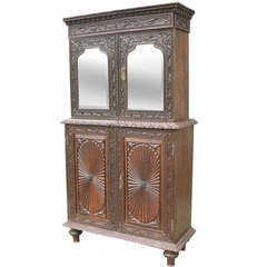 Raj Carved Cabinet 9