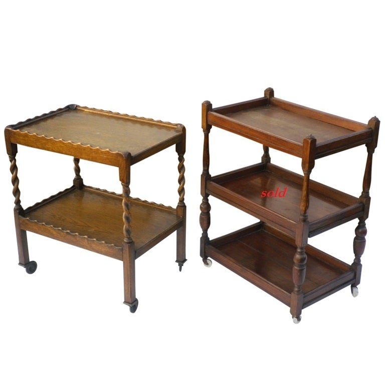 English Tea Trolleys For Sale