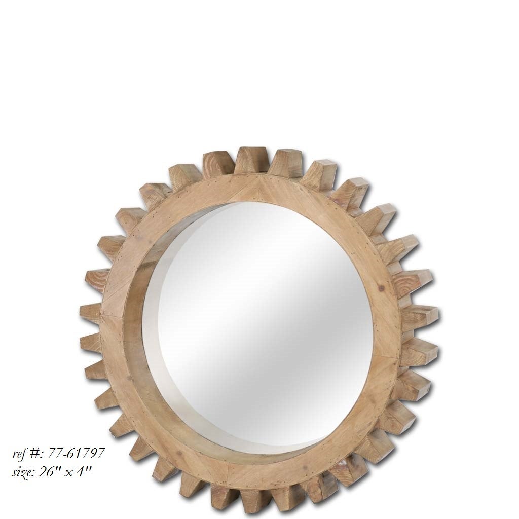 Contemporary Cog Mirrors, Multiple Sizes