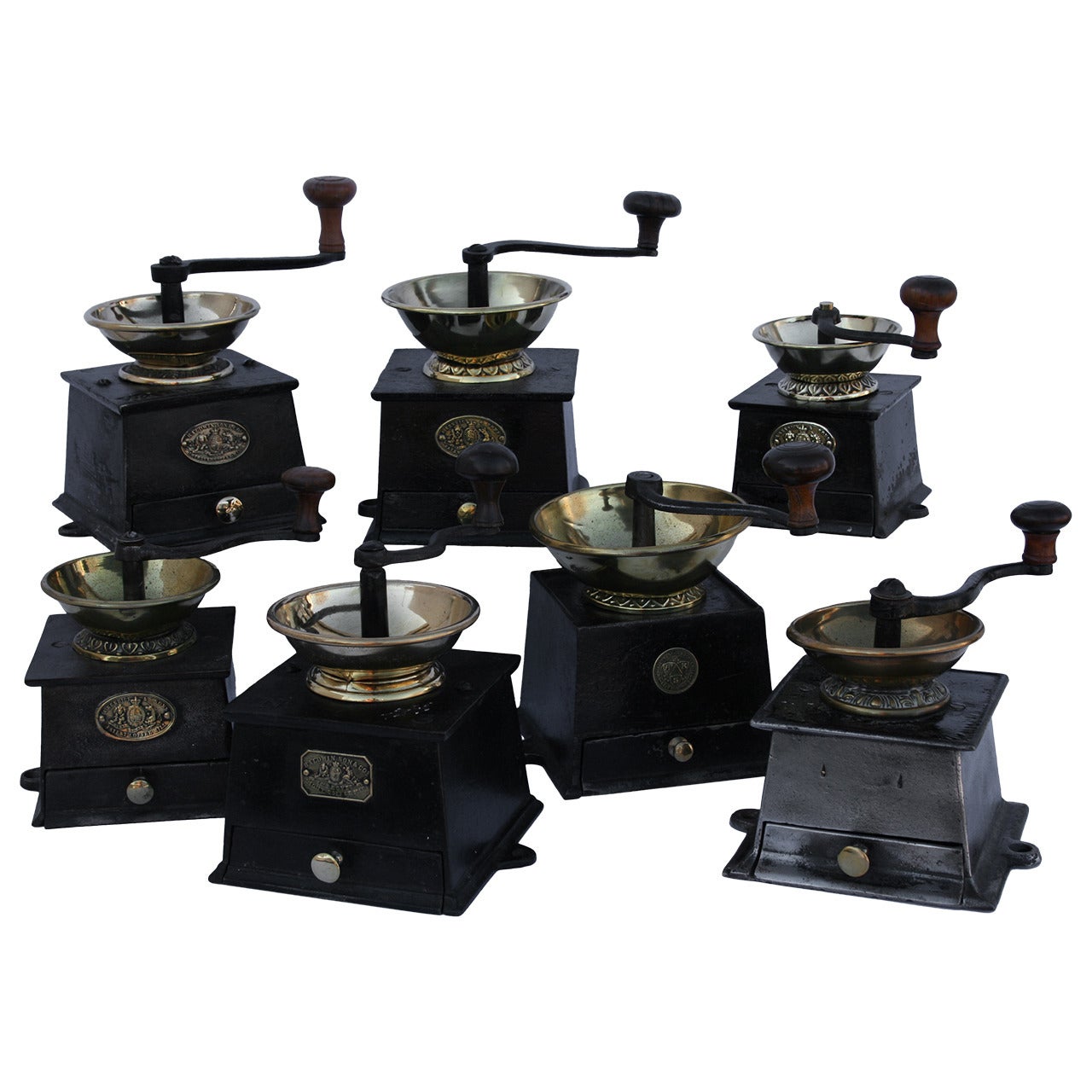 Old English Coffee Bean Grinders For Sale