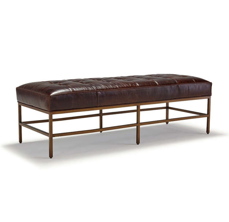 Mid-Century Modern Tufted Loveseat For Sale
