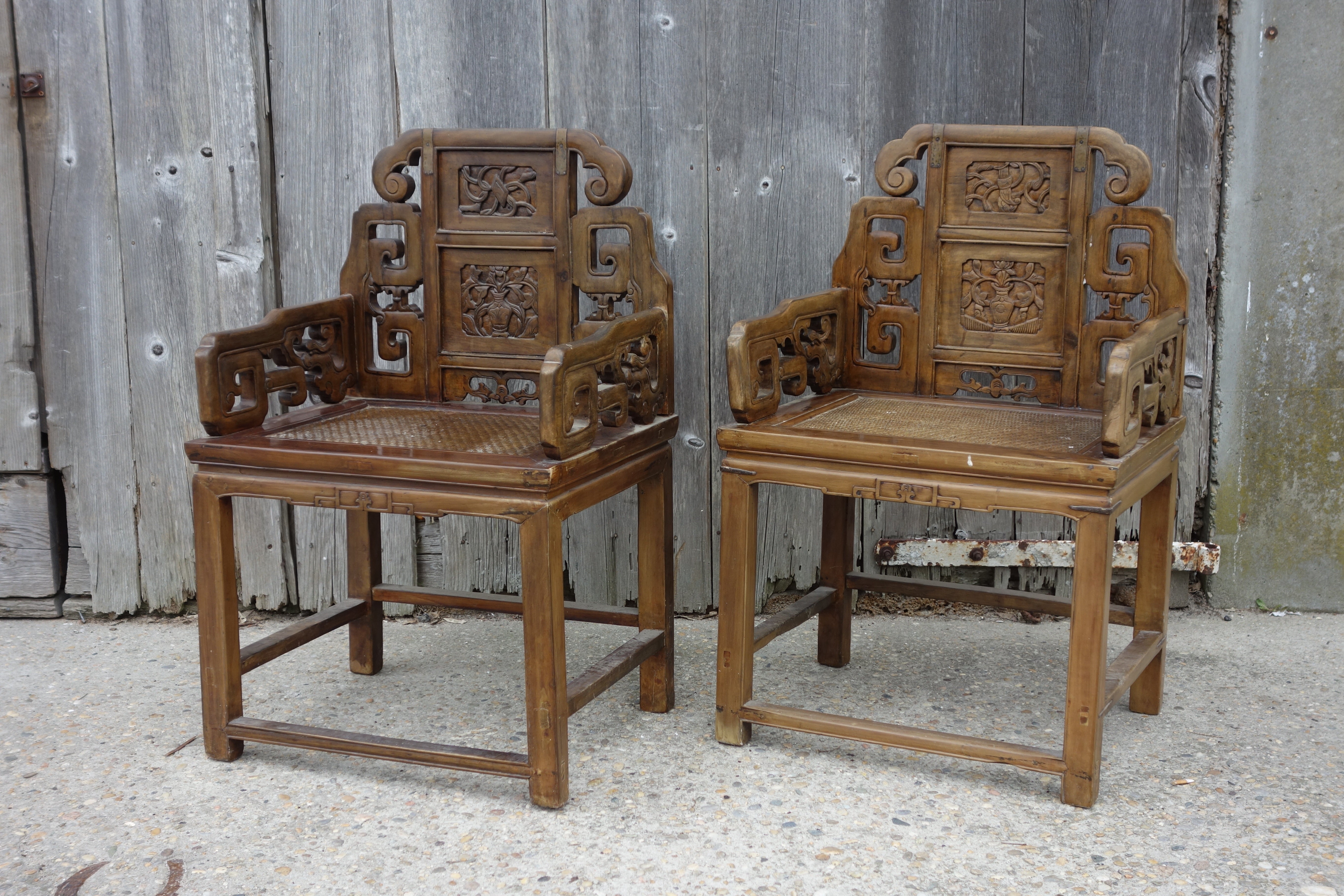 19th Century Chinese Armchairs For Sale