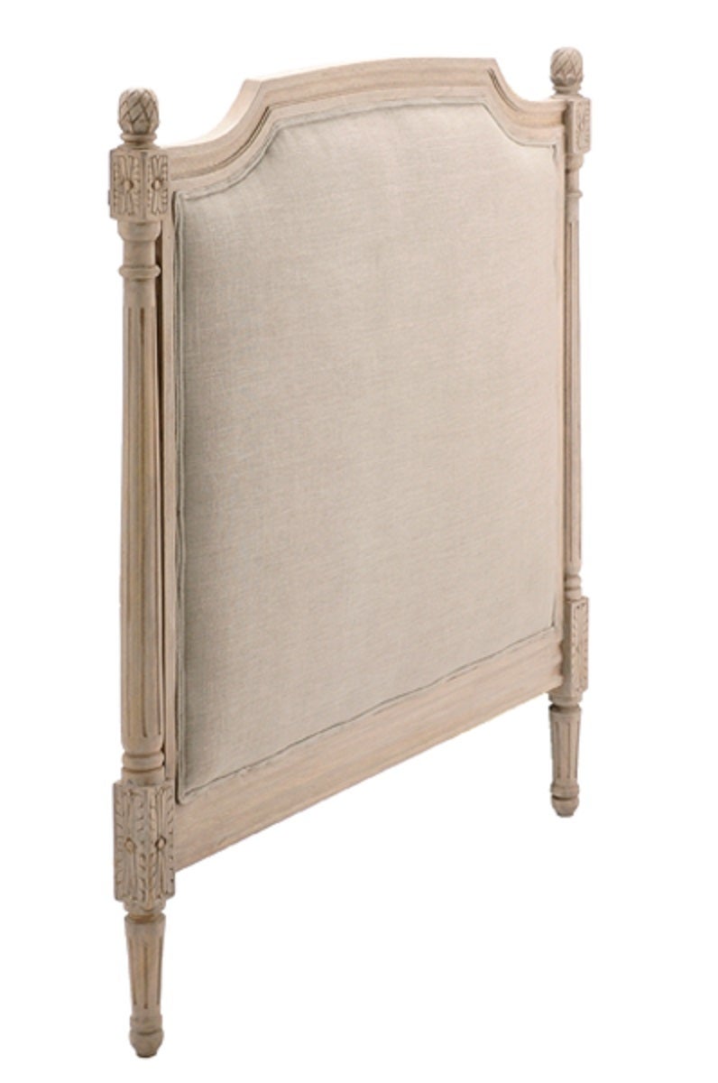 Gustavian Upholstered Headboard, Multiple Sizes For Sale