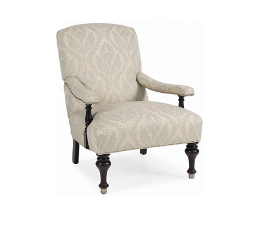 Upholstered Library Chair For Sale