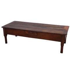 French Fruitwood Coffee Table