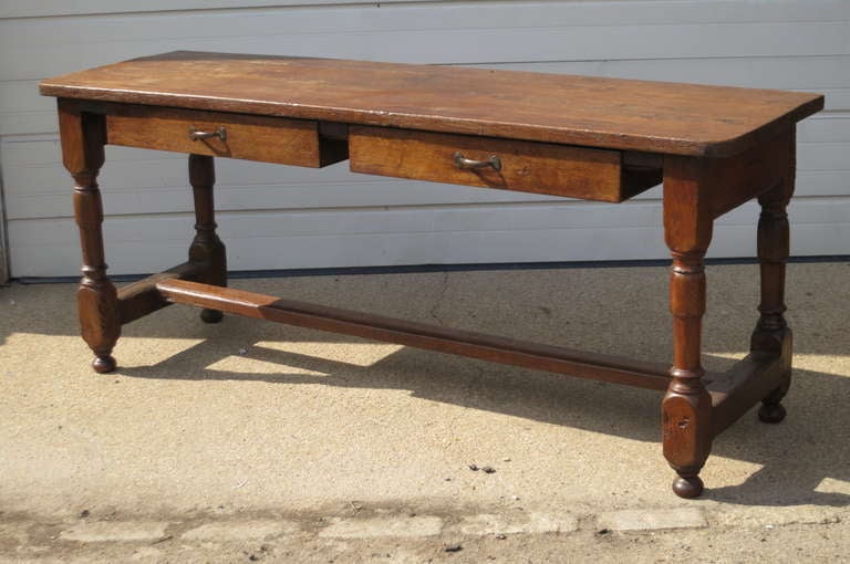 Fruitwood French Work Table